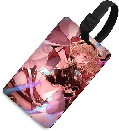Amazon Co Jp 可愛いキャラクター柄 グラブル ジータ 荷物タグ 出張用タグ 引っかき傷に強い 耐久性up フレキシブルpu製 番号札 旅行バッグ スーツケース用 ラベル 名前 Idカード 名前idラベル付き 柔軟 防水 丈夫 旅行用品 紛失防止 独特なデザインで素早くバッグを