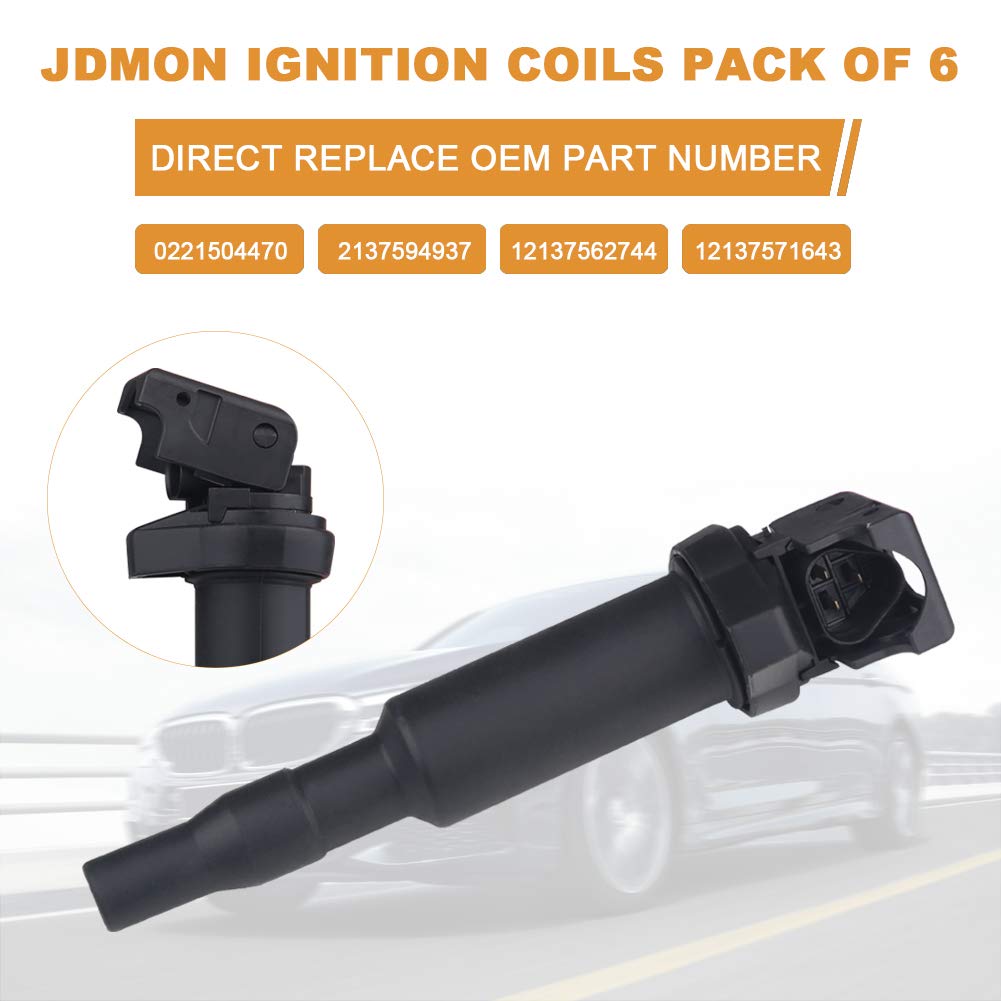 JDMON Compatible with Ignition Coil Pack BMW 325i, 335i, 328i, 525i
