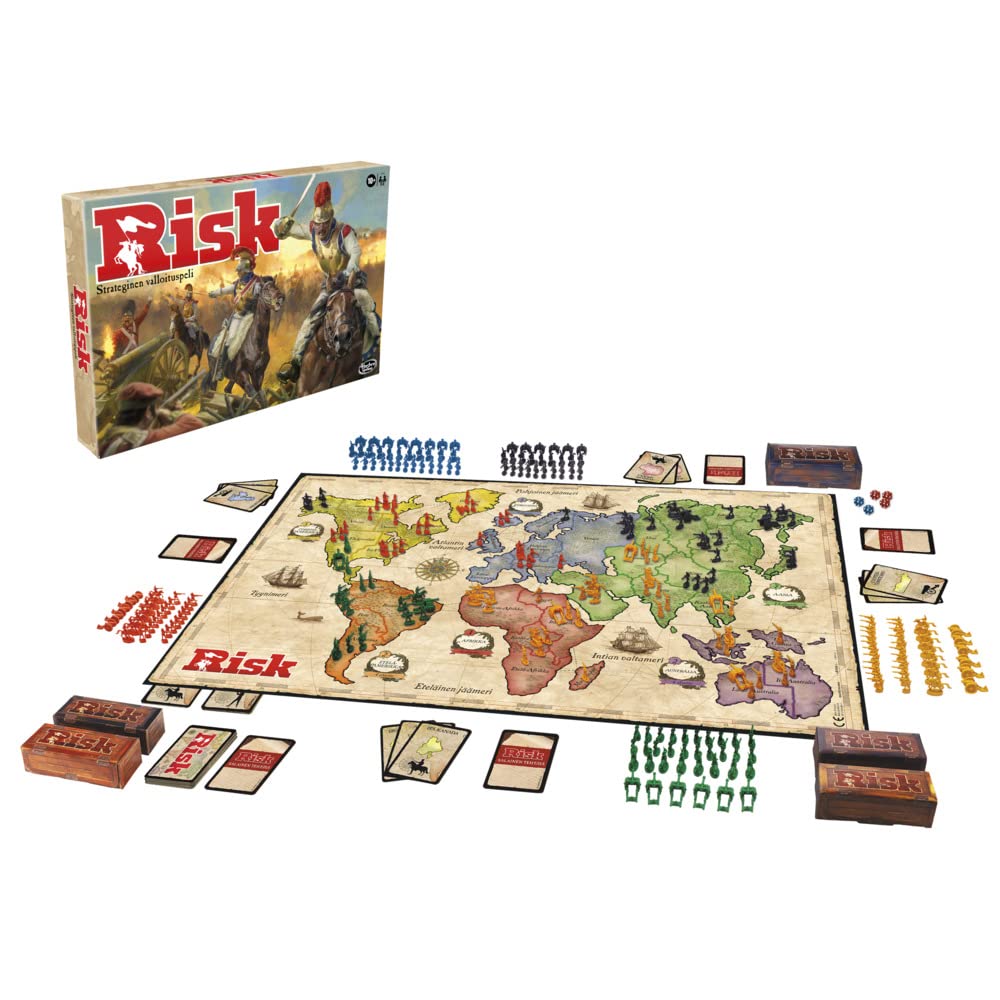 Hasbro Gaming Risk Gioco da tavolo Guerra (RISK FI)