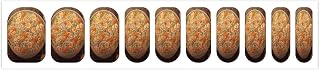 Egg Cup Noodle Ramen Nail Art Sticker Nails Polish Stickers Self Adhesive Gel Full Nail Wraps Stick on Nails Strips Fingernails Sticker for Women (Stylish Style)
