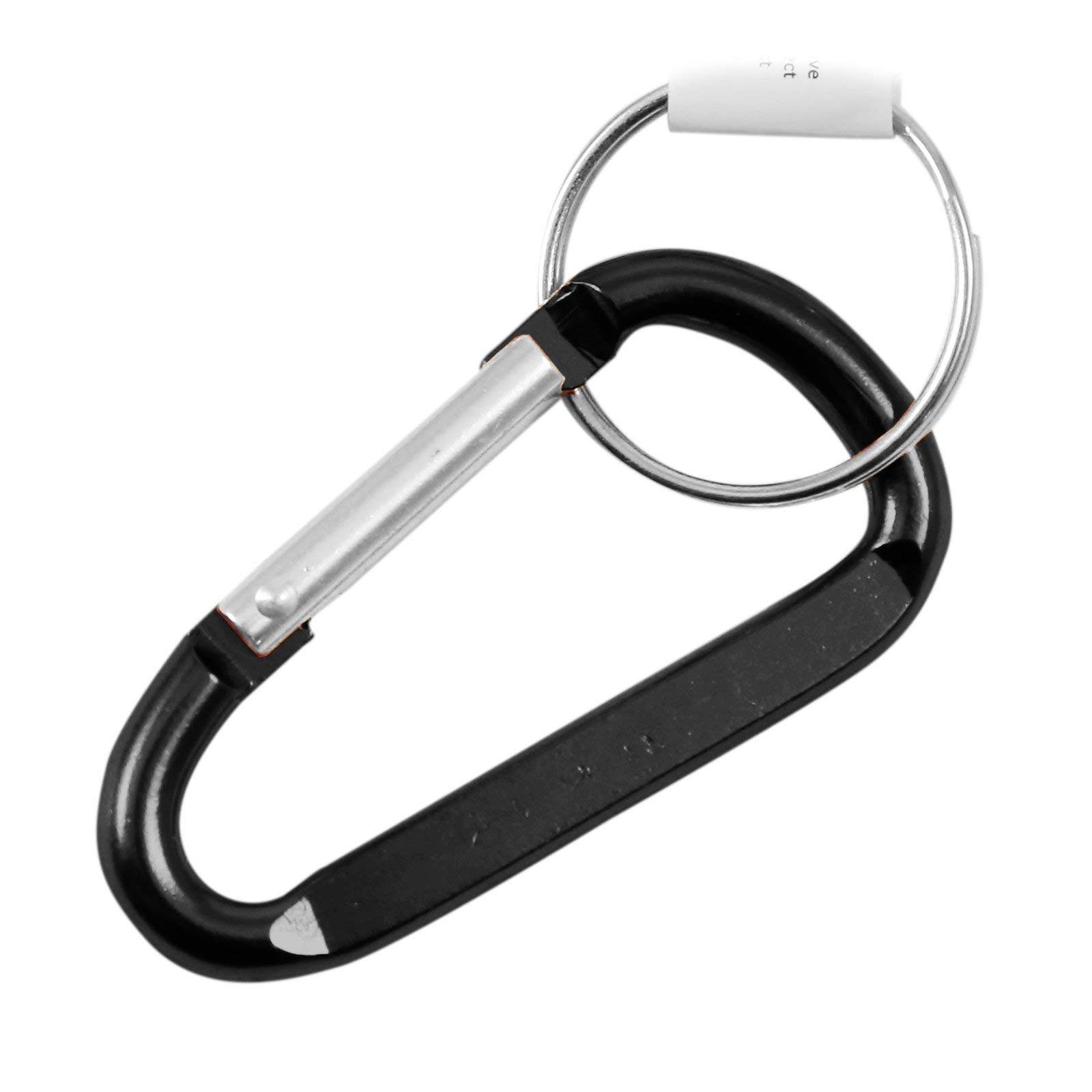 Amazon.com: 2 Inch Extra Small Carabiner Key Chain - Black
