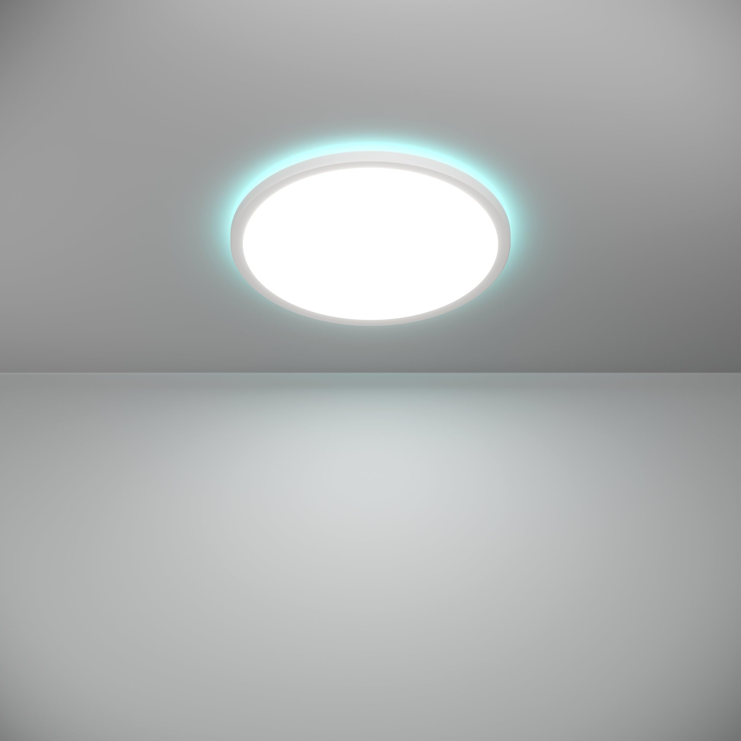 Eglo connect.z Rovito-Z Plafoniera LED per bagno, Smart | Home, uso con Zigbee, app e controllo vocale Alexa, luce bianca calda e fredda, RGB, dimmerabile, bianca, IP44