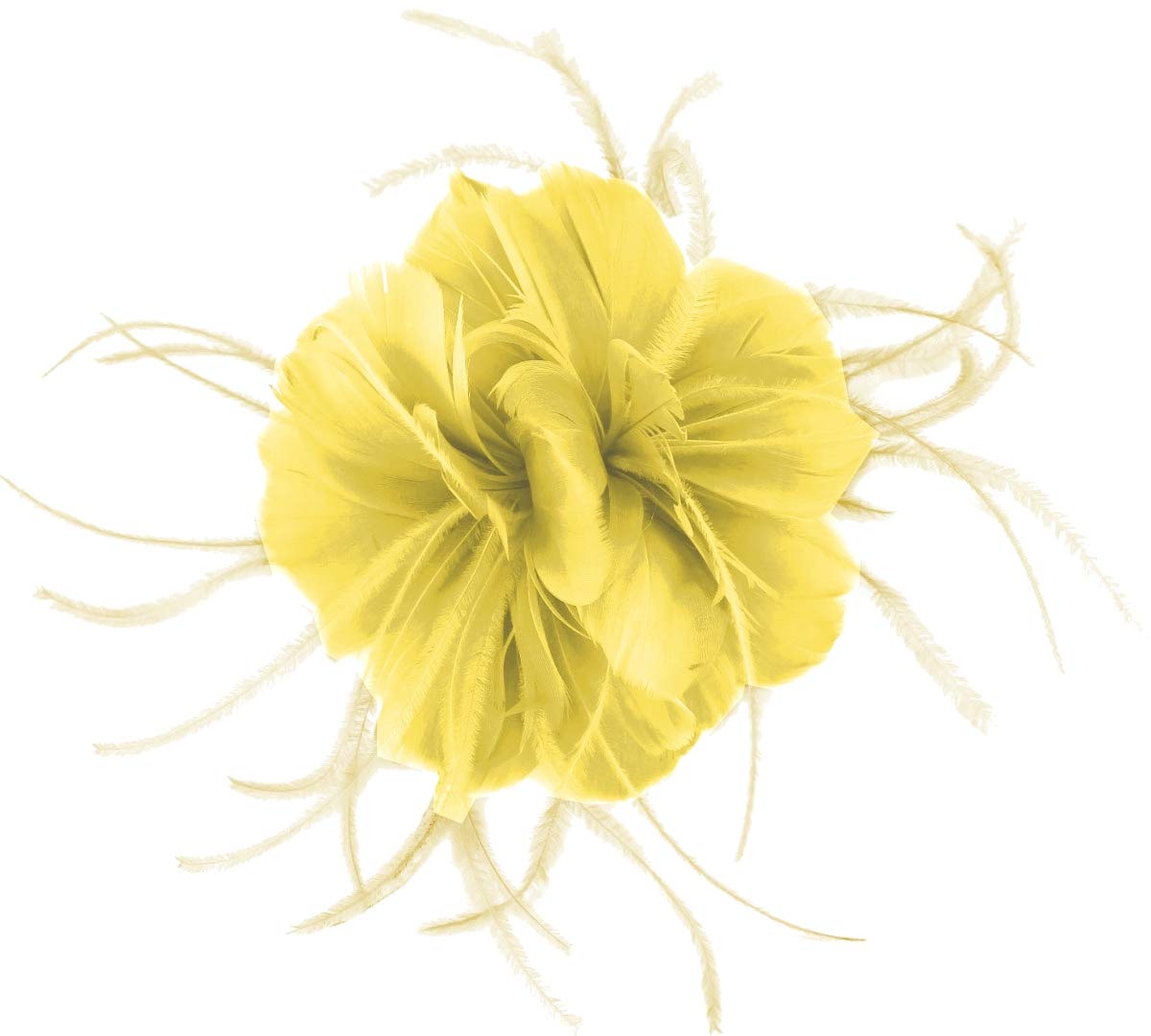 Failsworth Women's Daffodil Millinery Feather Fascinator In Size: One Size