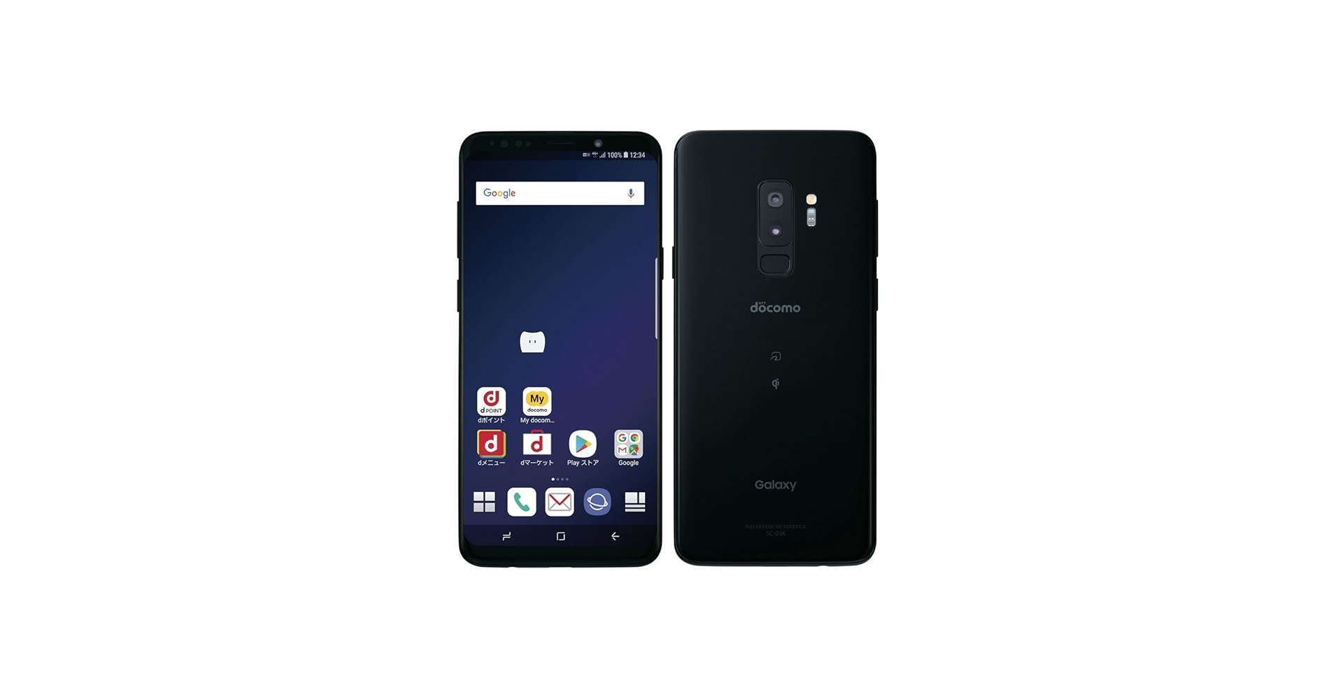 Amazon | docomo Galaxy S9+ SC-03K SIMロック解除済み Midnight