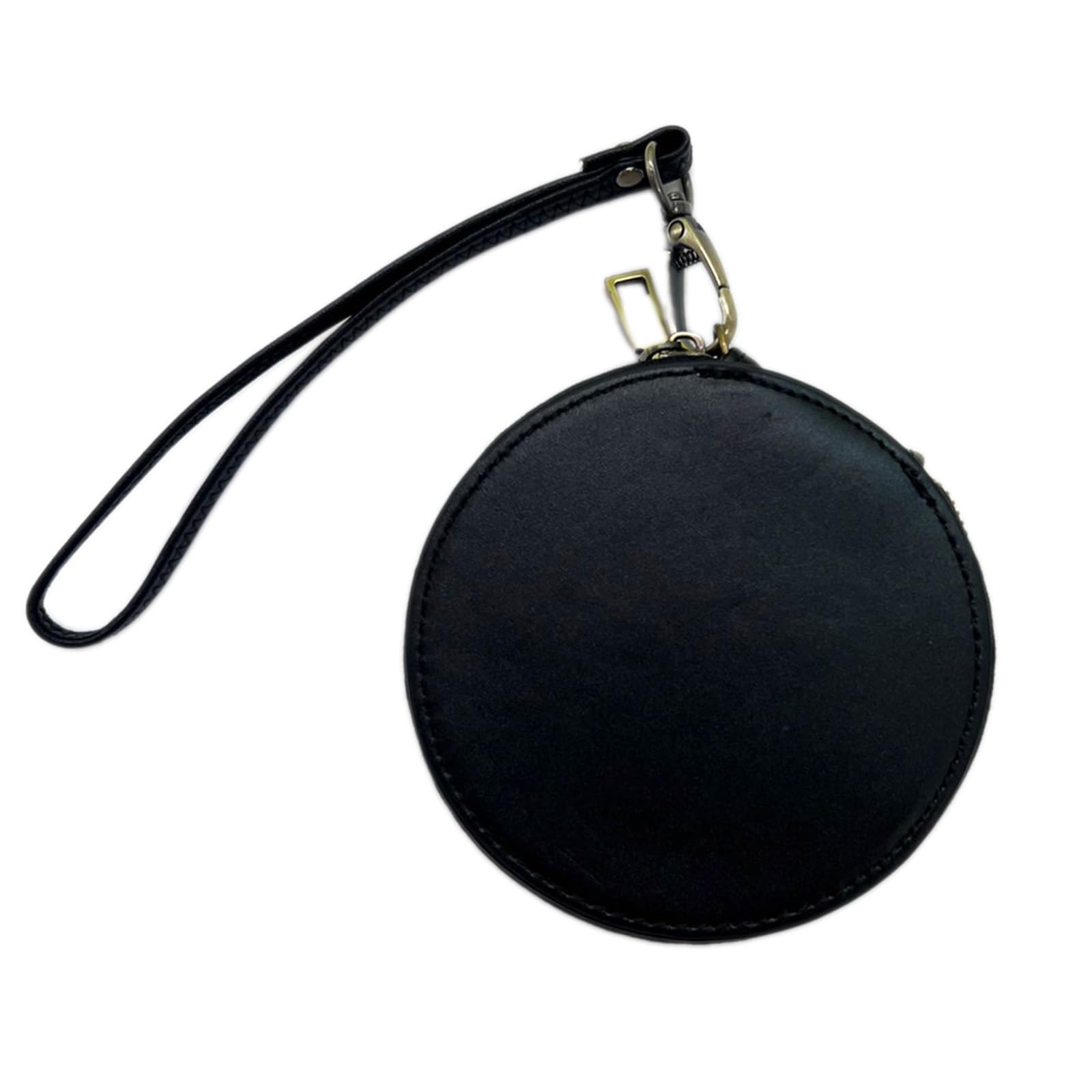 自衛隊グッズ 牛革レザー コインケース &ワッペンホルダー ハイブリッド版「燦吉 SANKICHI」 (ブラック)