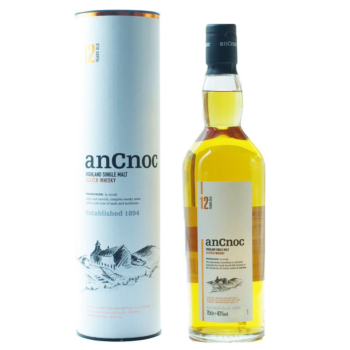 Amazon.co.jp: アンノック 12年 700ml 40度 [並行輸入品] : 食品・飲料