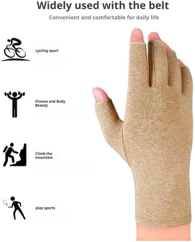 Fingerless Gloves For Women Men – Breathable Soft Half Finger Glove Spandex Blend Moisture Wicking for Sport