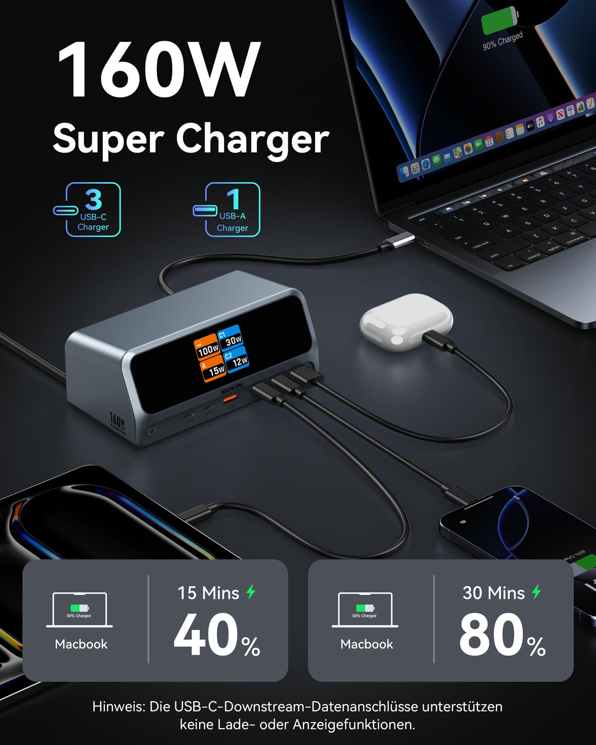 Docking Station Adattatore USB C