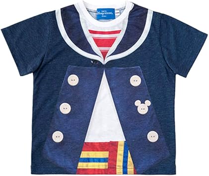 Amazon ディズニーシー 17周年 グッズ ゴンドリエデザイン ｔシャツ 100cm ゴンドリエ 子供 キッズ 洋服 服 半袖 ディズニー シー限定 おもちゃ おもちゃ
