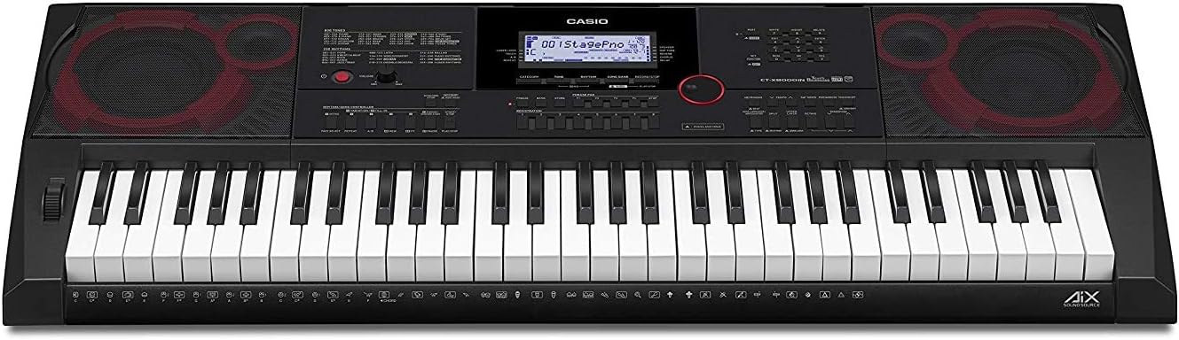 CT-X8000IN 61-Key Portable Keyboard (Black)