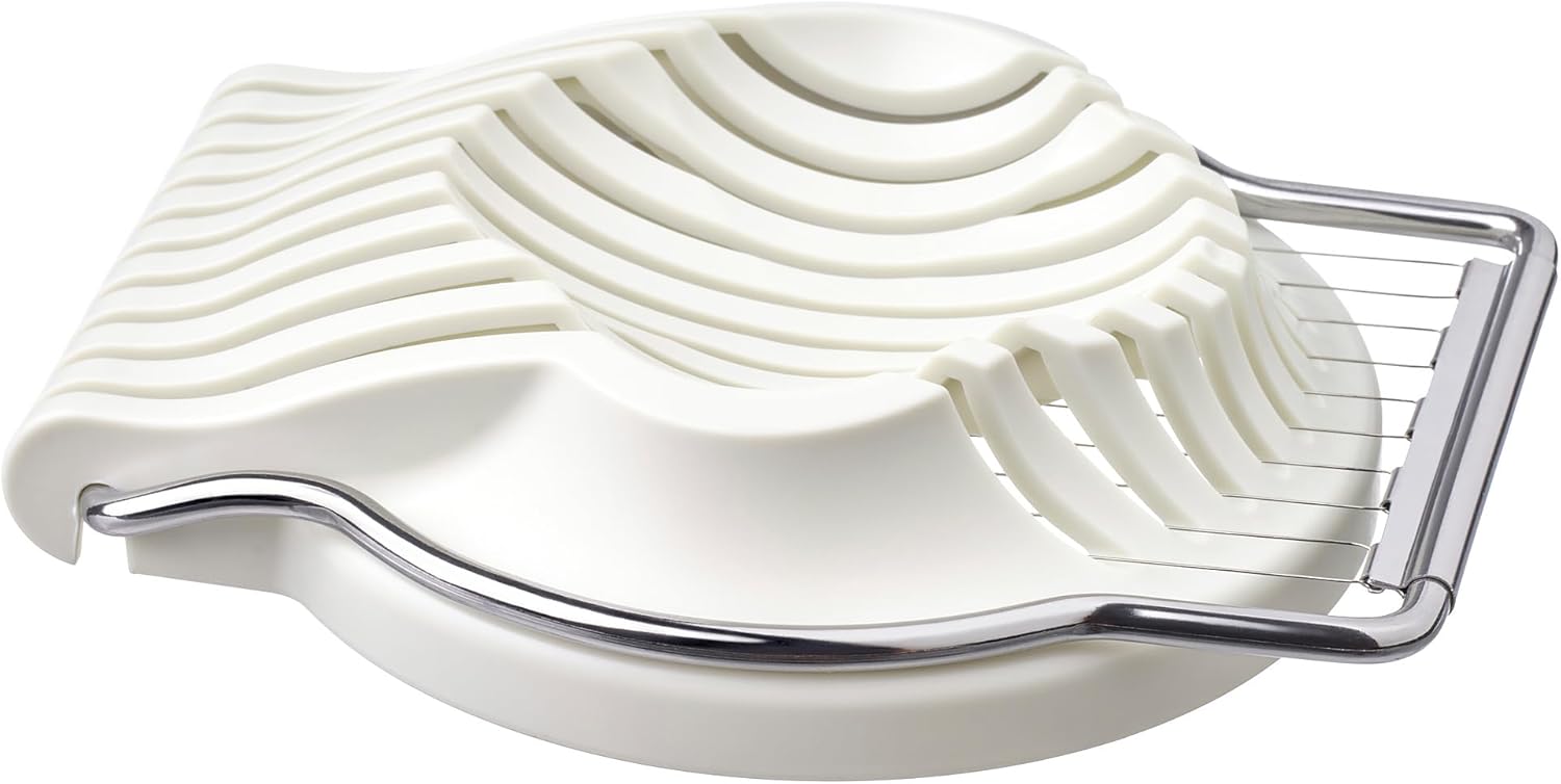 UPPFYLLD Egg slicer, off-white
