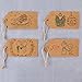 Gift Tags,120 PCS Kraft Paper Tags for Wedding Brown Rectangle Craft Hang Tags with Free 100 Feet Natural Jute Twine …