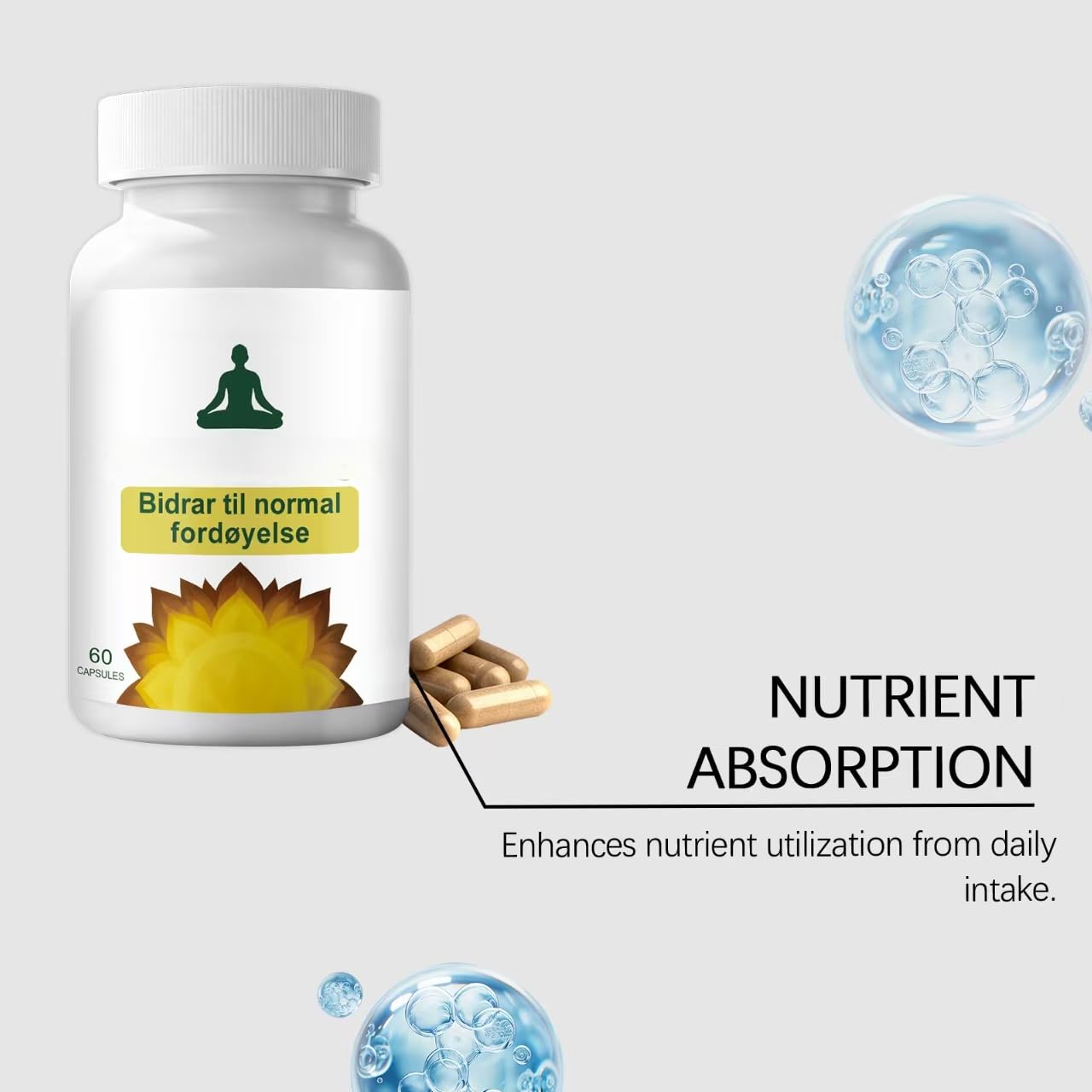 Confort digestif, origan, absinthe et noyer noir pour le soutien intestinal