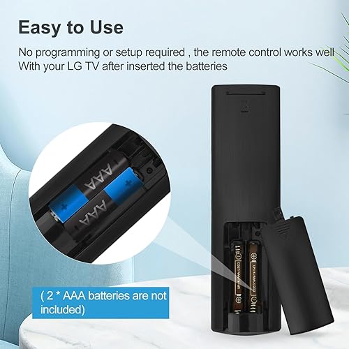 Miniatura 6 de Control remoto universal para LG TV (todos los modelos) compatible con todos los LG LED OLED LCD UHD HDTV 4K 8K Smart TV (AKB76040302)