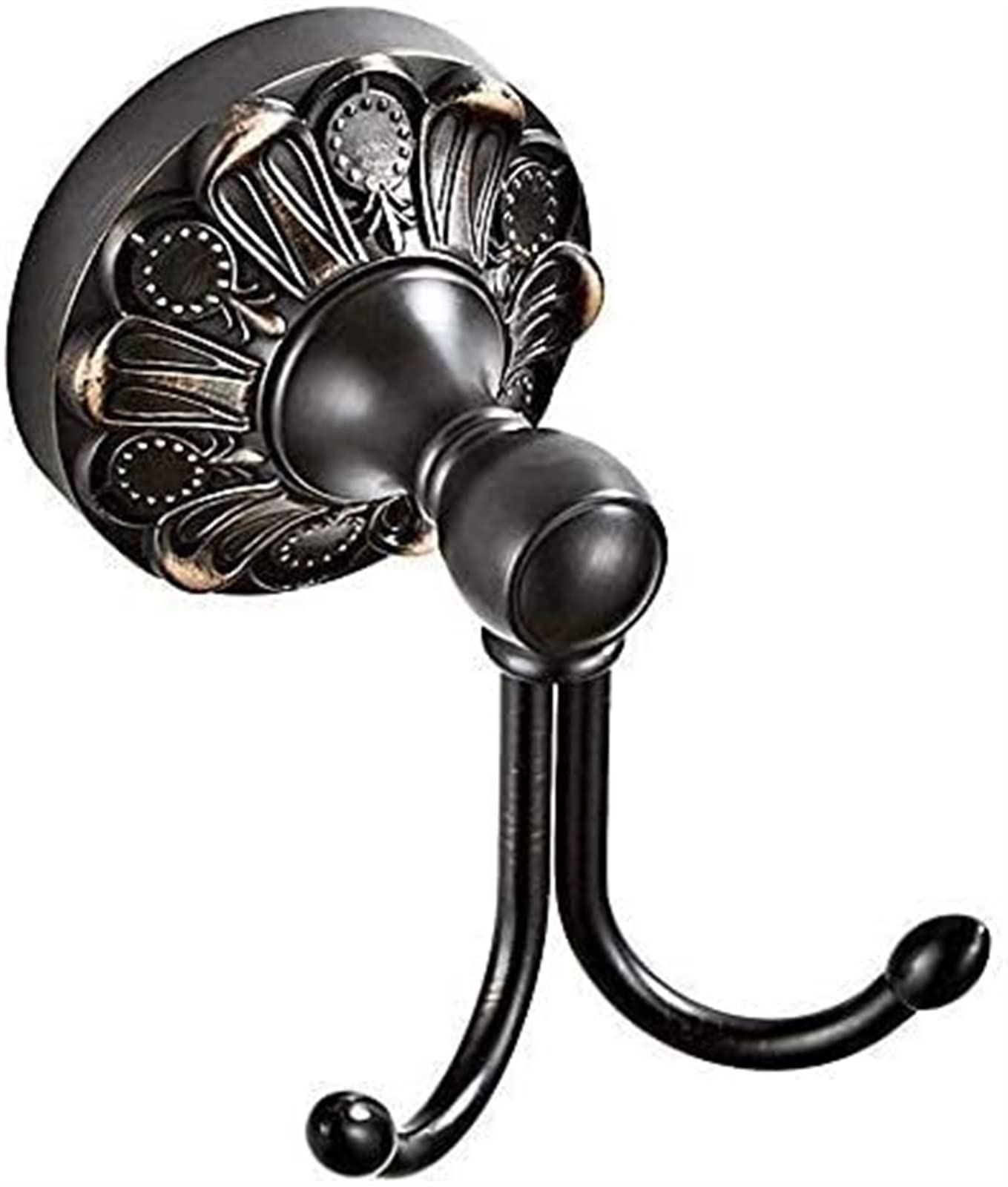 Crochets De Serviette De Bain Noir Bronze Antique Robe Serviette Crochets Cuisine Salle De Bains Chambre Placard Fixation Murale Crochets Vêtements Manteaux Crochet Décoratif Chambre Noir Taille Uniqu