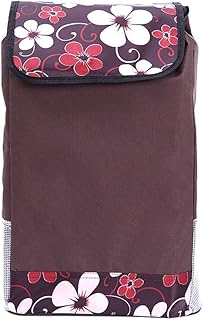 SH-gwtc Shopping Trolley Replacement Bag Shopping Cart Bag with Side Pockets Spare Bag for Trolleyï¼ŒOxford Cloth Waterproof Storage Bag 39L