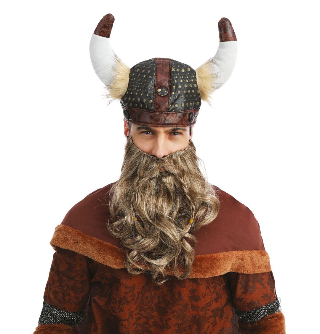 P'tit Clown - 23291 | Adult Viking Beard - Luxury - The perfect accessory for an authentic costume