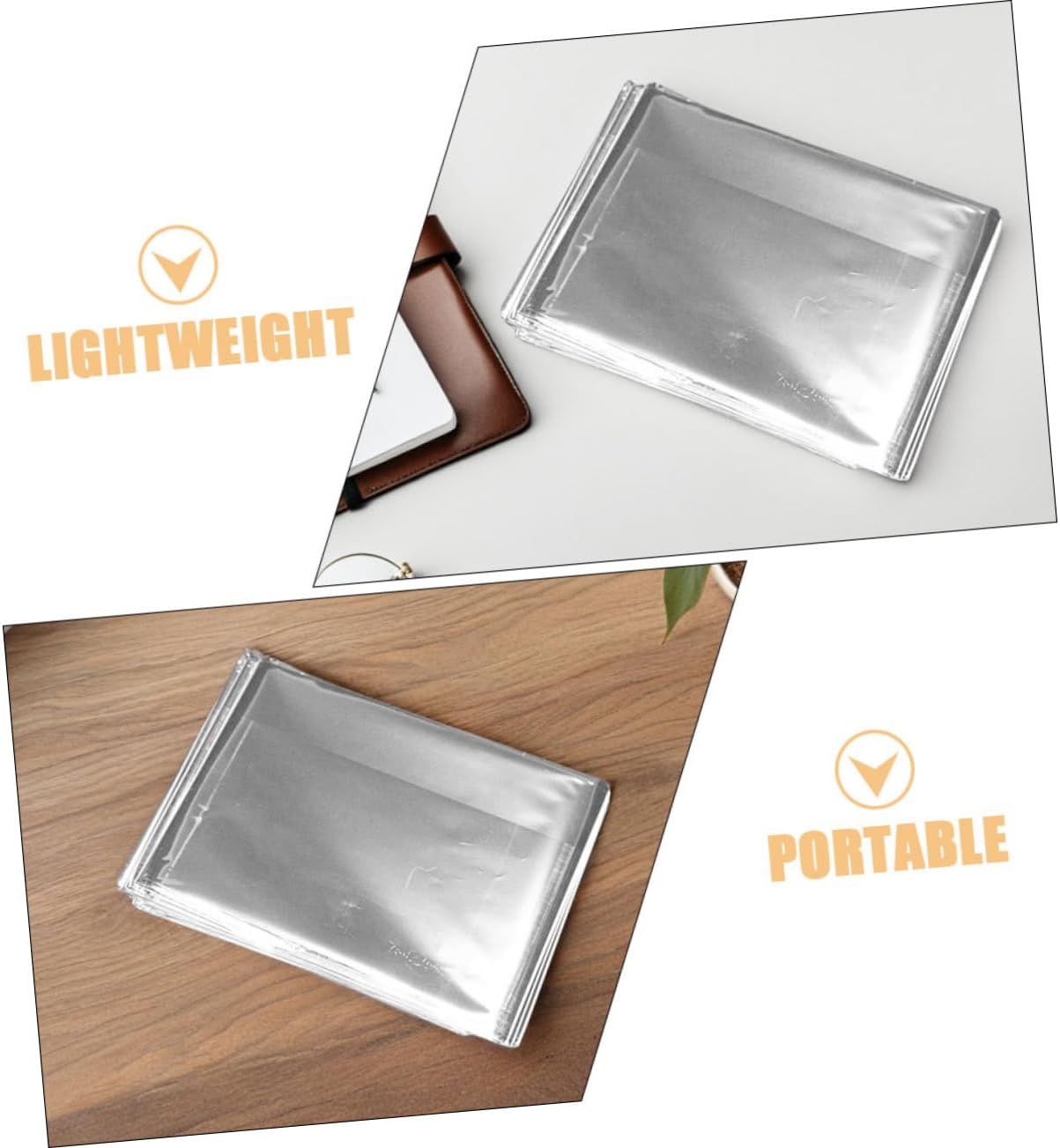 Milisten Reflective Film for Greenhouse Silver Reflective Heat Sheet Plant Cover Net Emergency Blanket