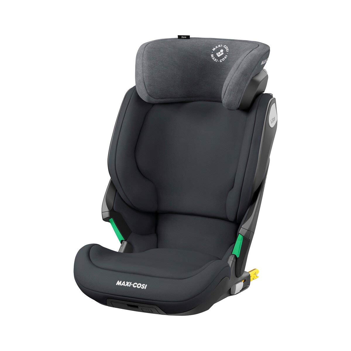 Maxi-Cosi Kore i-Size Seggiolino auto per bambini 3,5 - 12 anni, 100 - 150 cm, ISOFIX, Altezza/Larghezza regolabile, Sistema di protezione laterale SPS Plus, Authentic Graphite
