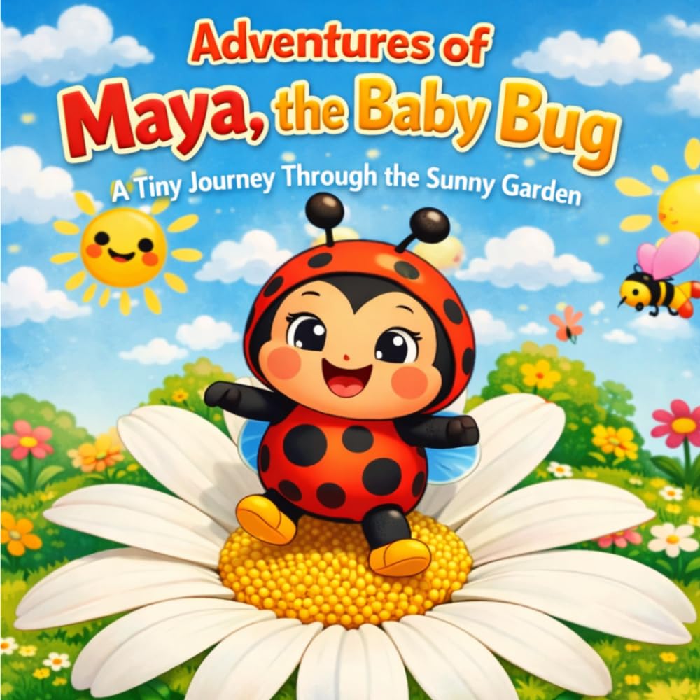 Adventures of Maya, the baby bug: A Tiny Journey Through the Sunny Garden: 1