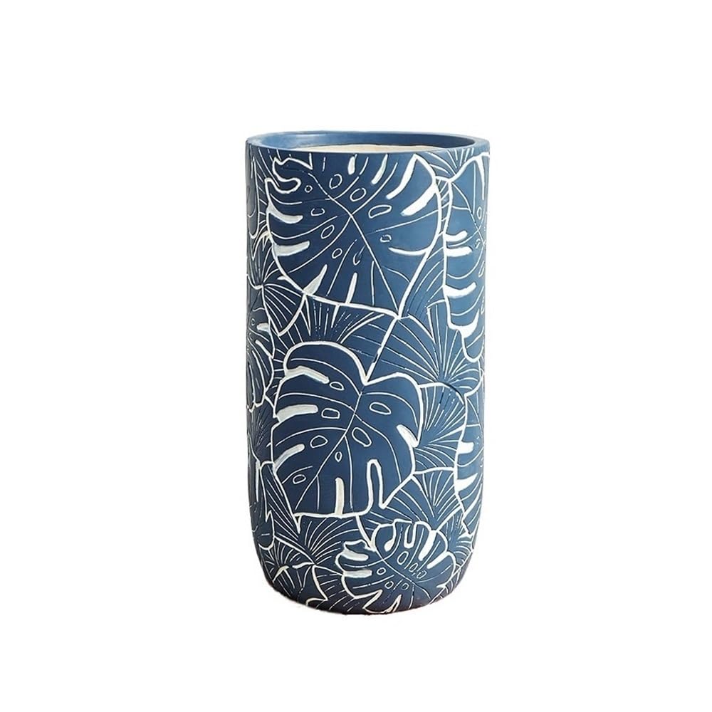 HLHLOP777 Flower Pot Creative Oversized Caliber High Foot Indoor Floor to Ceiling Flower Pot Home Decoration Plant House Plants, Succulents, Flowers