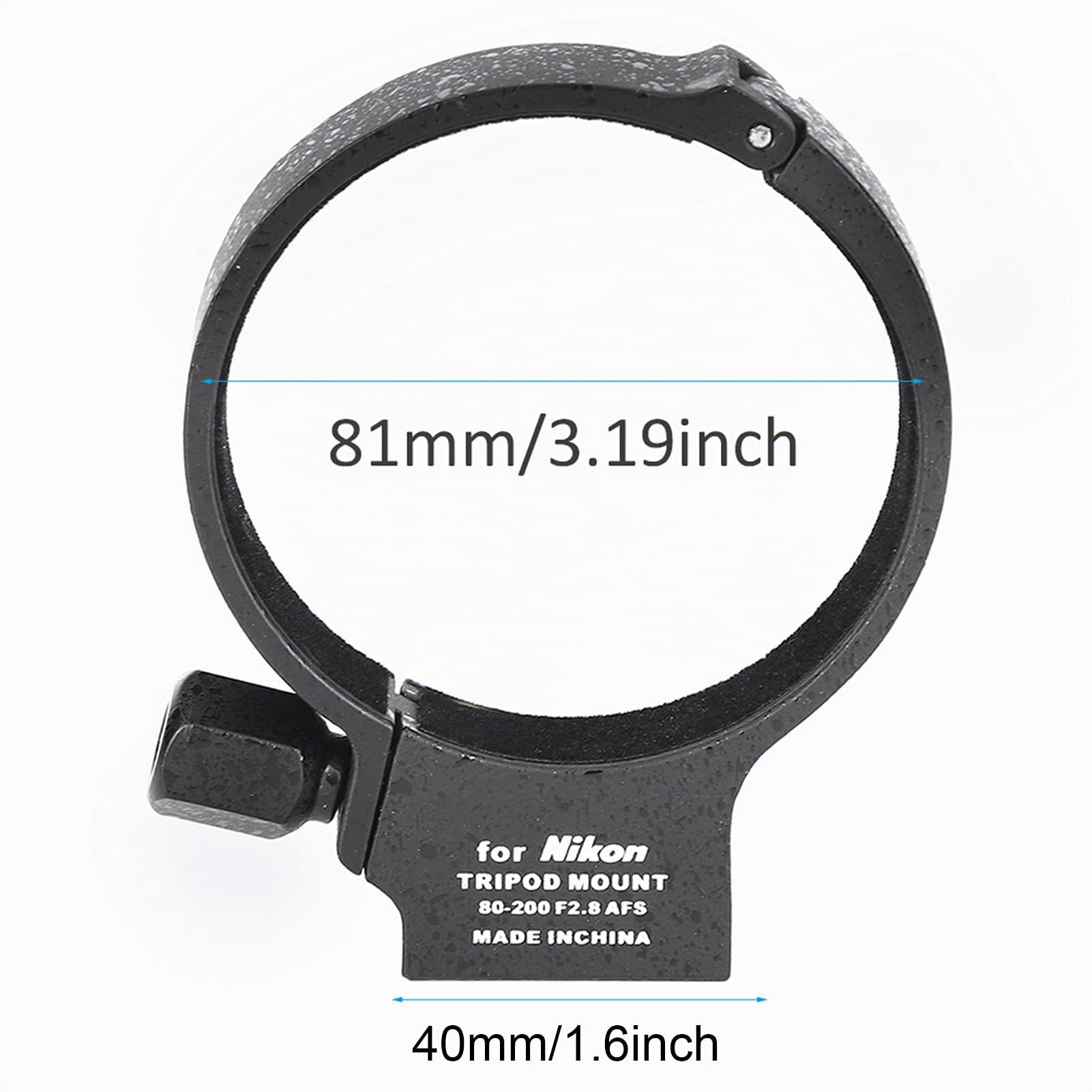 Anillo de Montaje de Lente para Lentes para 80‑200 mm f2.8D ED/para SP 70‑300 mm f/4‑5.6 VC USD Soporte de Lente con Anillo