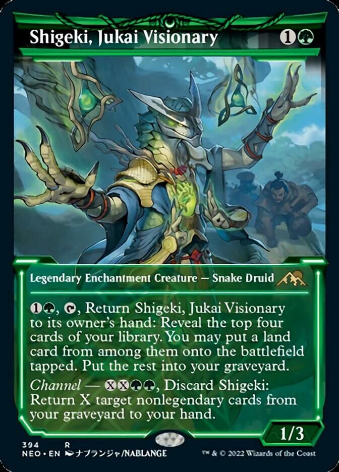 Magic: the Gathering - Shigeki, Jukai Visionary (394) - Showcase