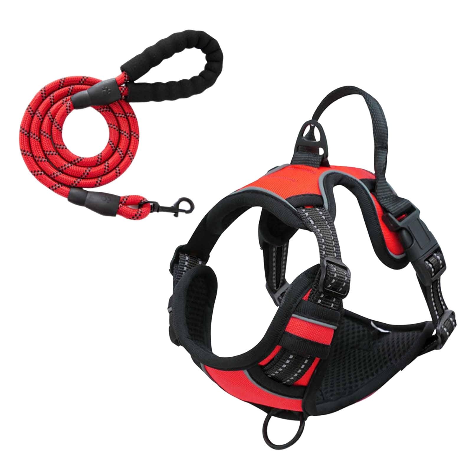 Paropet No Pull Harness，Soft Edged Pet Vest Harness