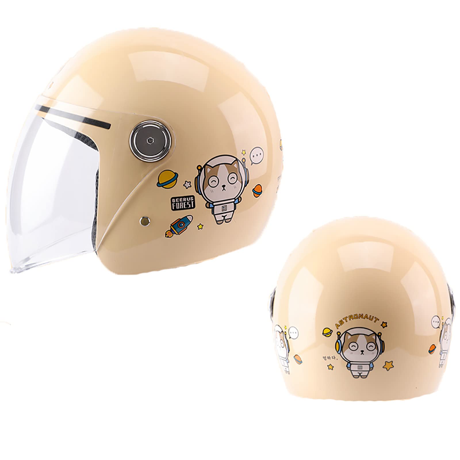 Almohadillas Desmontables Motocicleta Casco Suaves Y Cómodas JATIBOSH
