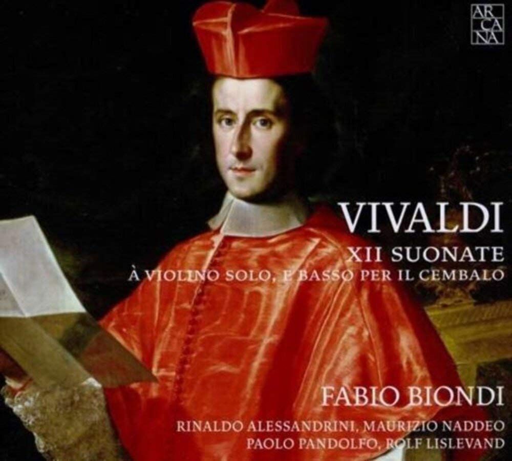 Xii Suonate [Audio CD] Biondi; Alessandrini; Naddeo; Pandolfo; Lislevand and VivaldiXII SuonateA violino Solo, E Basso Per Il Cembalo