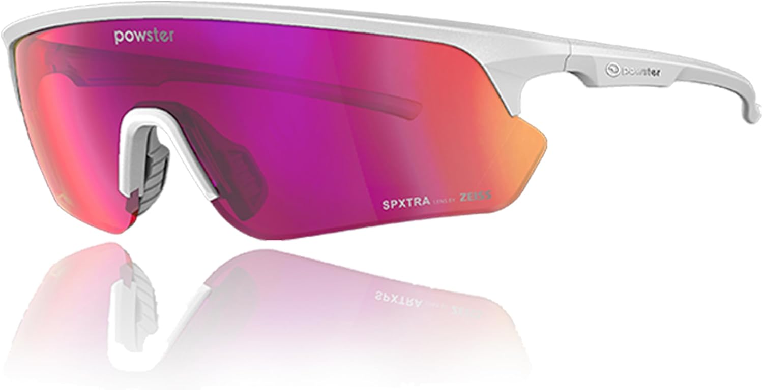 Powster Sport Sunglasses For Running Cycling Fishing UV Protection Sunglasses TR90 Lightweight Goggles For Men Women