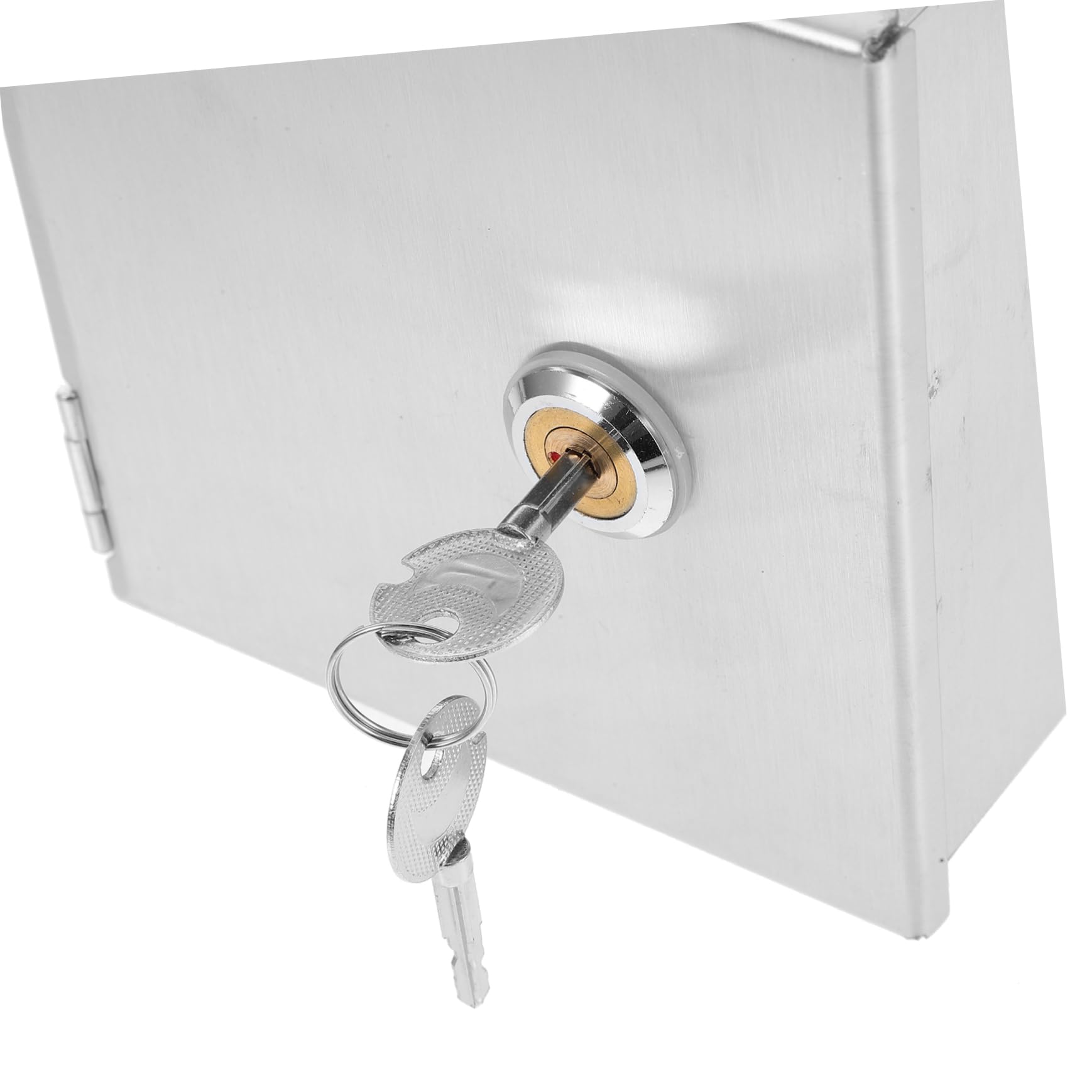 NUOBESTY Stainless Steel Lockable Theft Outlet Protector Box Wall Switch Secure Cover for Home Public Spaces - Image 3