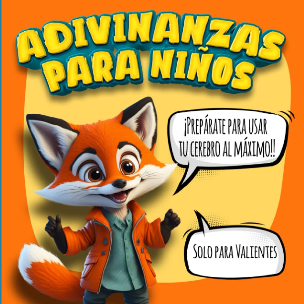 Adivinanzas para niños: Libro de adivinanzas para niños en español, Estimula la inteligencia de tus hijos de manera divertida, personajes divertidos a