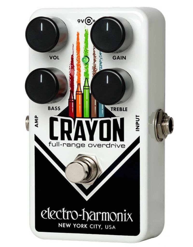 electro-harmonix CRAYON フルレンジオーバードライブ Amazon | EHX Electro Harmonix エフェクター Crayon 69 フルレンジ