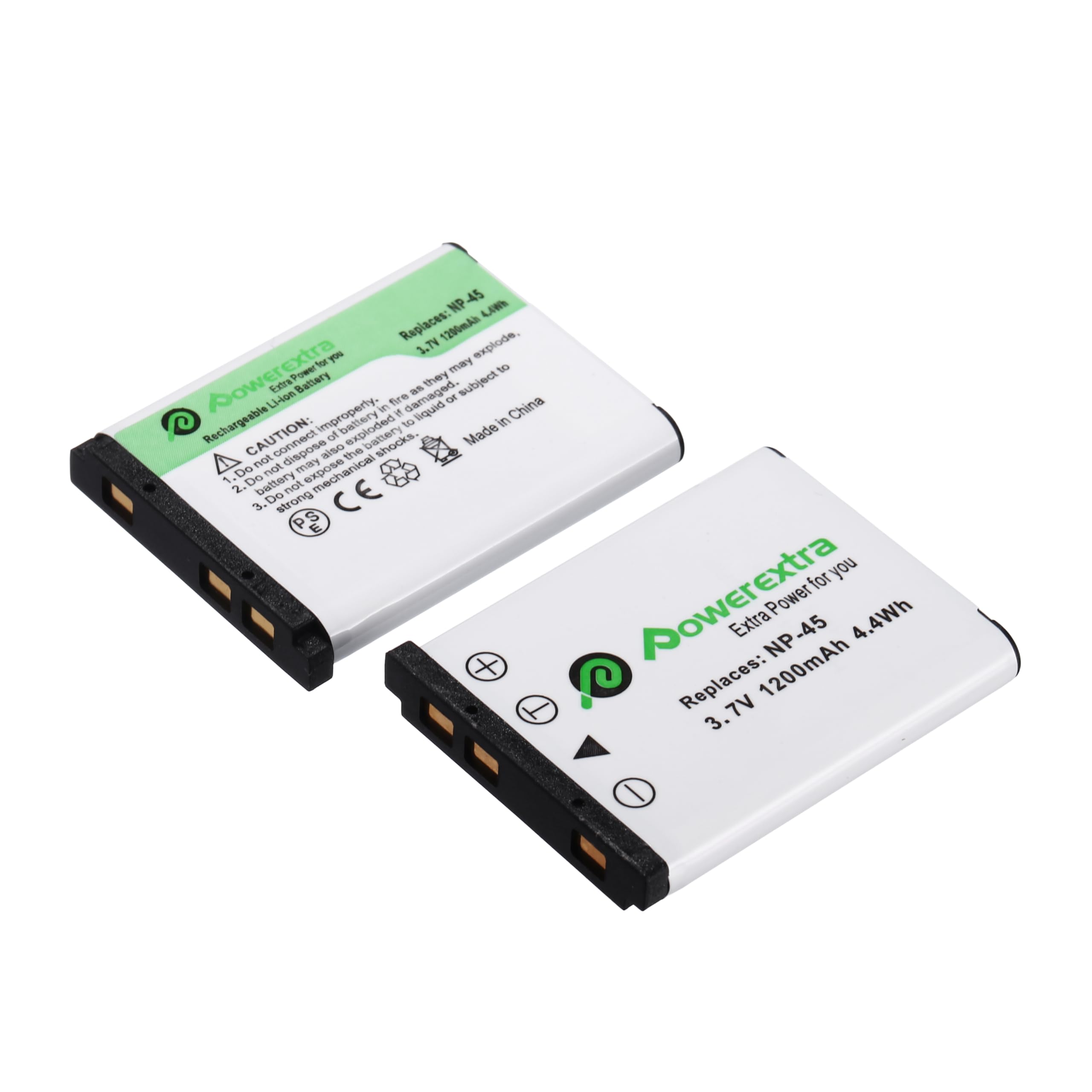 Photo 1 of 2 x NP-45 NP-45A NP-45B NP-45S Battery Compatible with Fujifilm INSTAX Mini 90, FinePix XP20 XP22 XP30 XP50 XP60 XP70 XP80 XP90 XP120 XP130 XP140 T350 T400 T500 T510 T550 T560 JX520 JX550