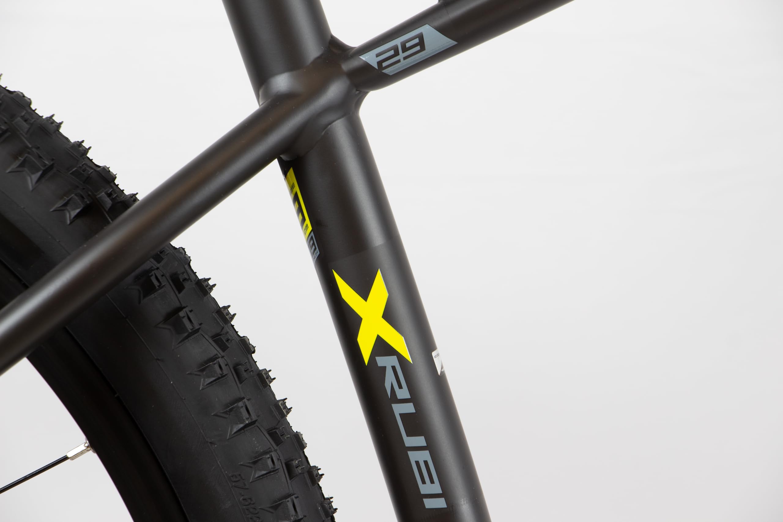 HEAD Unisex - Adult X-Rubi 3.0 Mountain Bike, Matt Black/Yellow