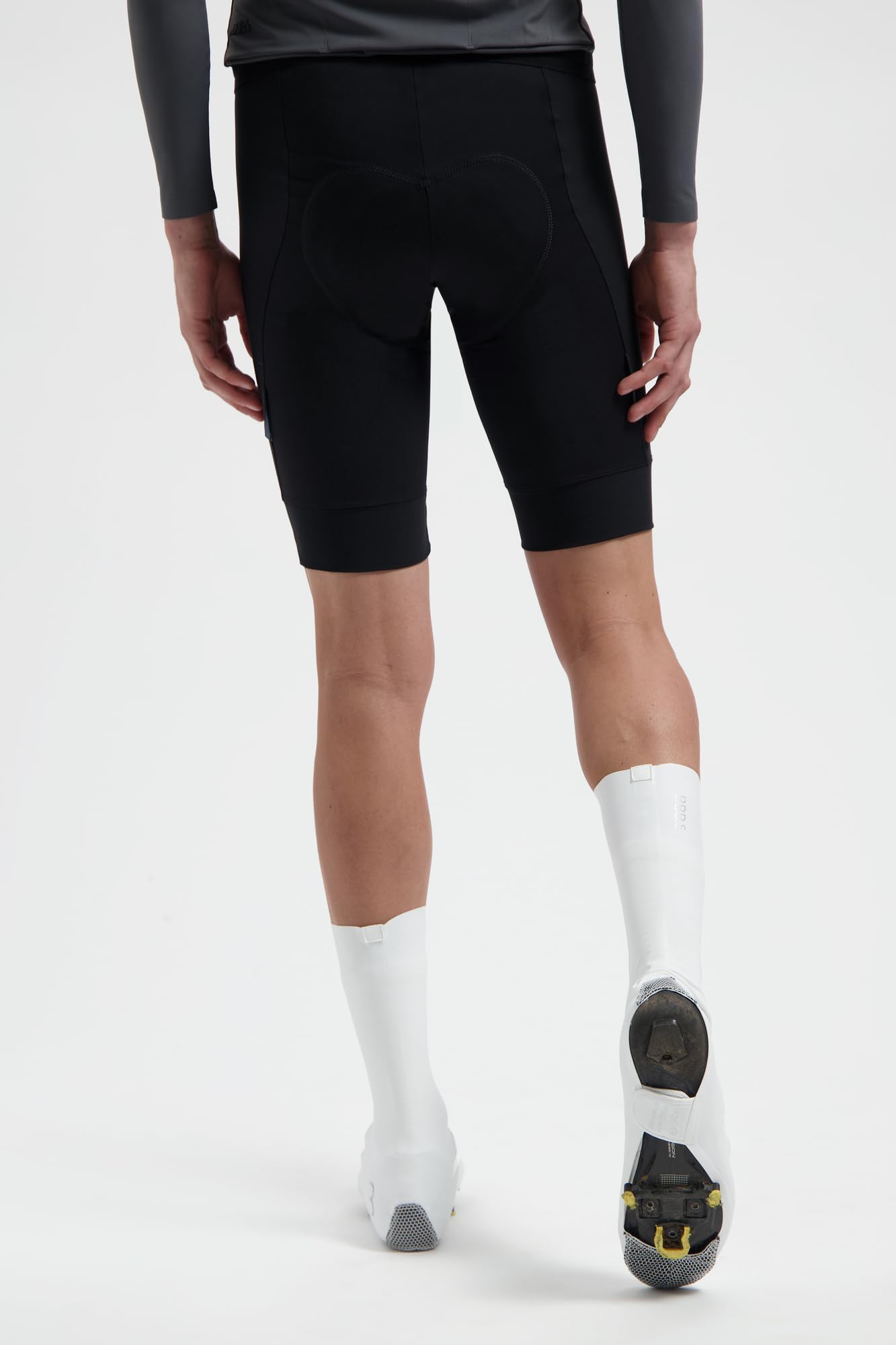 BBB Cubrezapatillas de Ciclismo RaceFlex sin Cremallera, aerodinámico, Resistente al Viento y al Agua, Fundas para Zapatos de Ciclismo de Carretera, Color Blanco, BWS-29