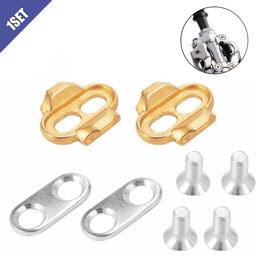 Ximimark 1Set Crank Brothers Pedal Cleats for Eggbeater, Candy, Smarty, Mallet Pedals Etc