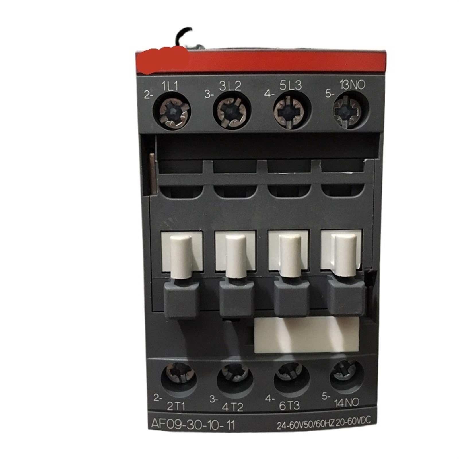 JJHQOKYNA 3-ploe Contactors AF AC/DC 1NC Or 1NO 50HZ/60HZ 24V~60V DC 20V-60V 9A 4kw AF09-30-10-11 AF09-30-01-11 1Pcs(AF09-30-01-11 1NC)