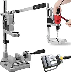 Suporte para Furadeira de Bancada Suporte para Furadeira 1/2 ou 3/8 Suporte de Mesa para Furadeira Suporte para Furadeira com mesa ajustável