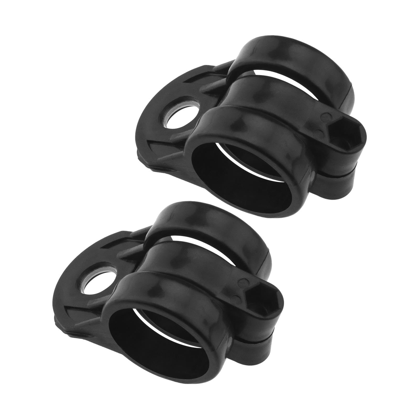 Be In Your Mind 2 Clips de Gancho de arnés de desbrozadora de 28 mm para cortadores de Cepillo de Montaje Lateral y cortacésped Soporte de Gancho de plástico de Herramientas eléctricas de jardín