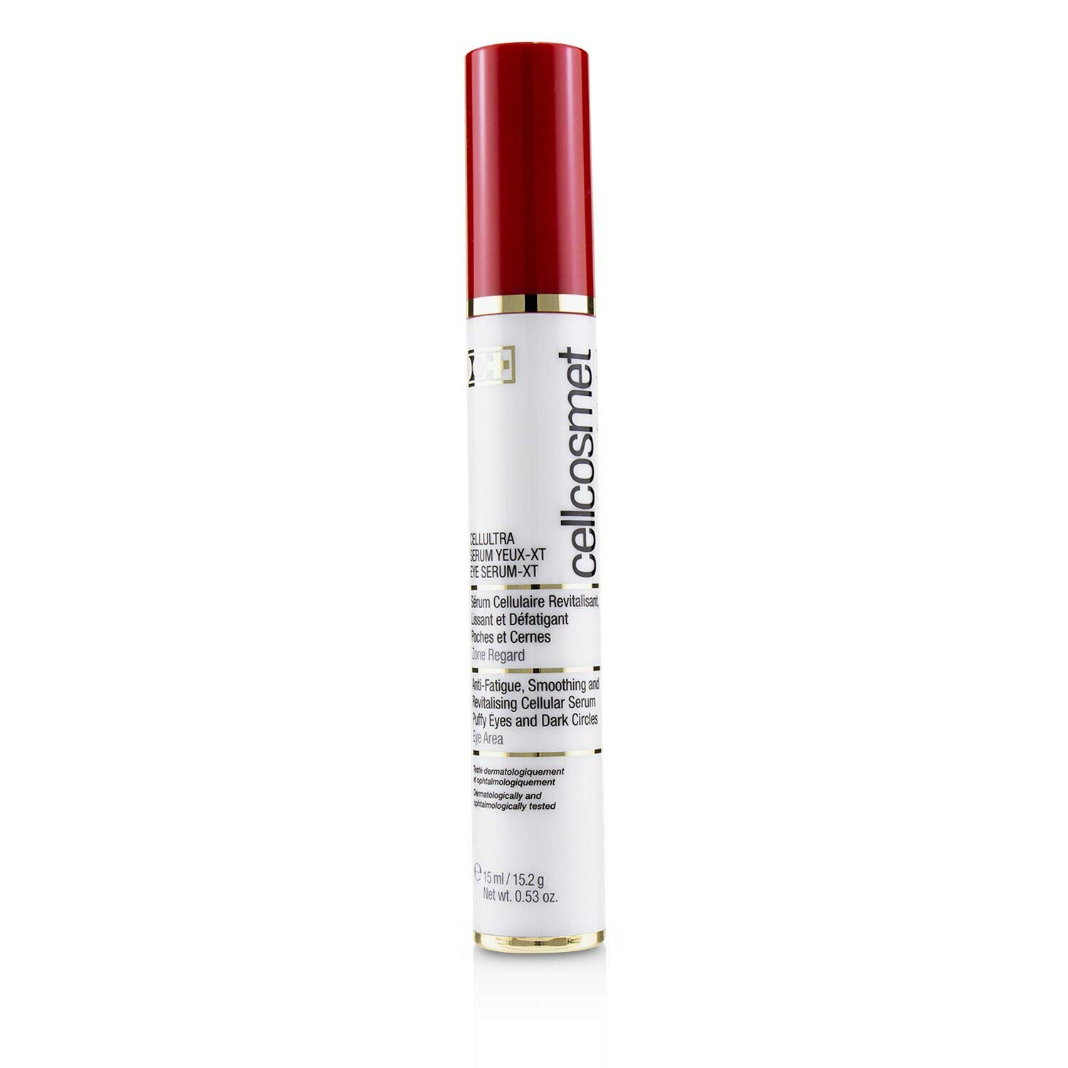 CellcosmetCell Ultra Eye Serum XT - Revitalizing Anti-Fatigue Eye Cream for Dark Circles (0.5 oz)