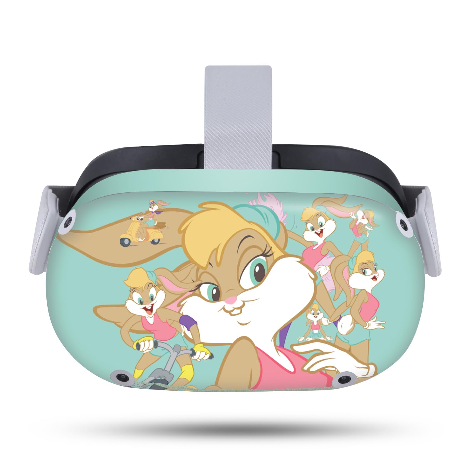 Head Case Designs Officially Licensed Looney Tunes Lola Bunny Graphics and Characters Vinyl Sticker Skin Decal Cover Compatible with Meta Quest 2