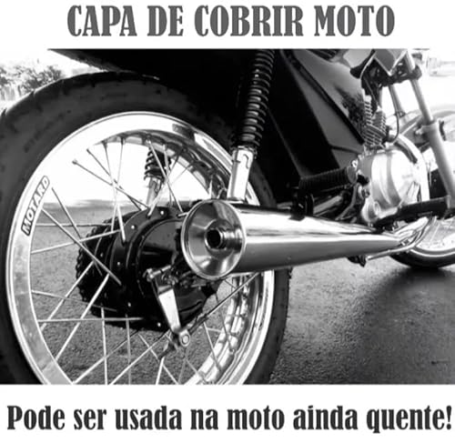 Capa Para Moto Forrada Impermeável Térmica Sol Chuva P,M,G