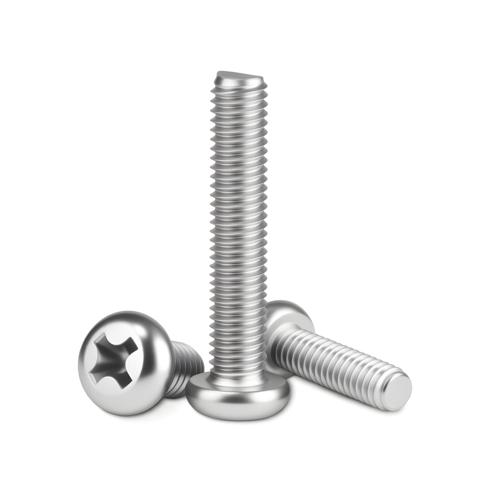 Stainless Steel Machine Screws - 30Pcs M4 -1