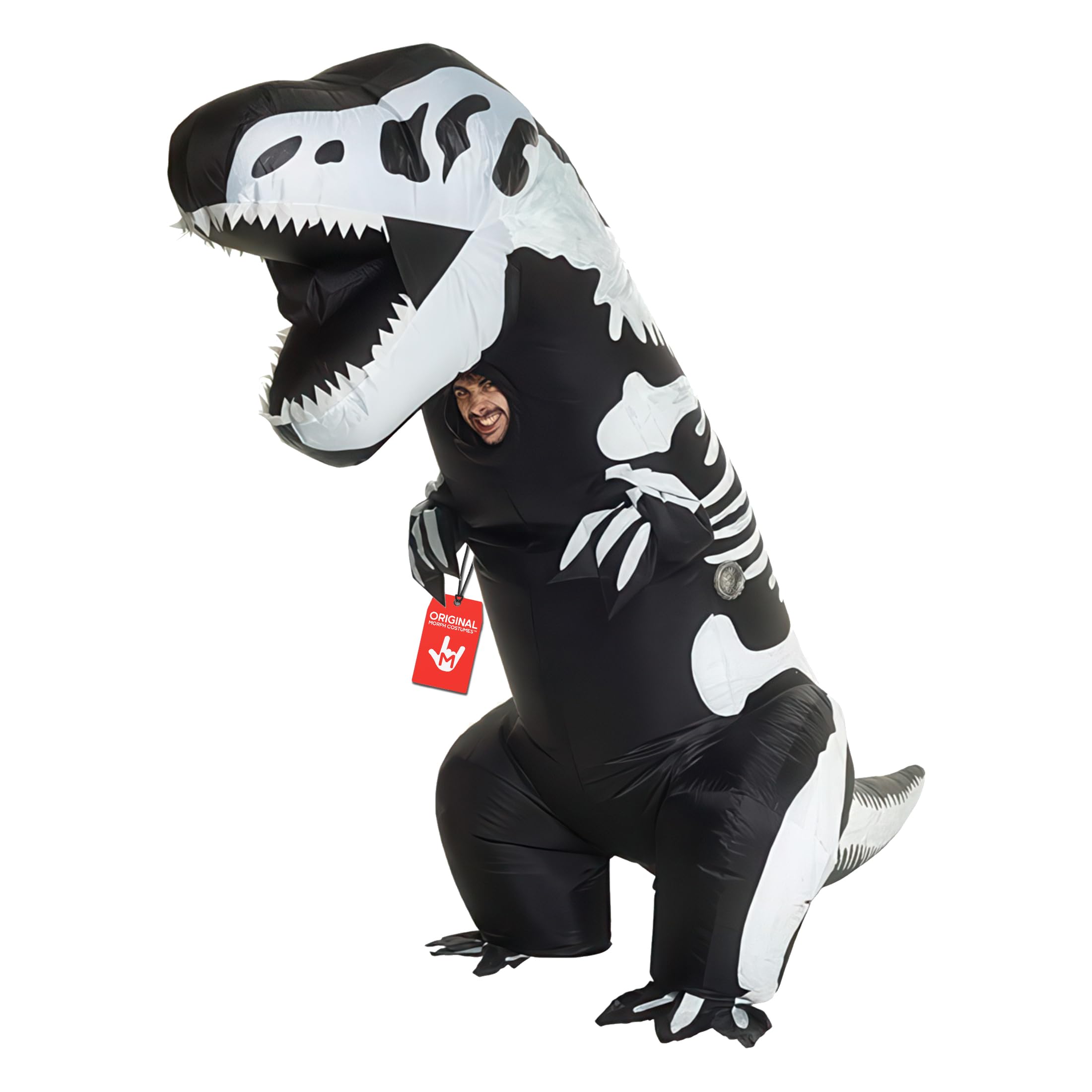 Aufblasbares T-Rex Kostüm Für Erwachsene – Witzig Für Partys, Halloween & Feste
