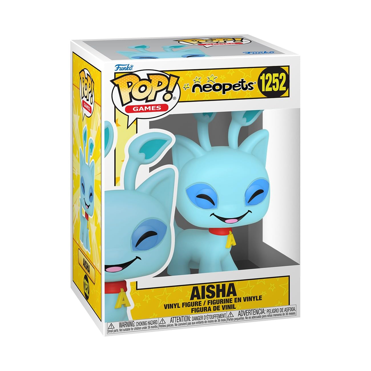 Funko POP! Games: Neopets - Aisha - Collectable Vinyl Figure - Gift Idea - Official Merchandise - Toys For Kids & Adults - Model Figure for Collectors and Display