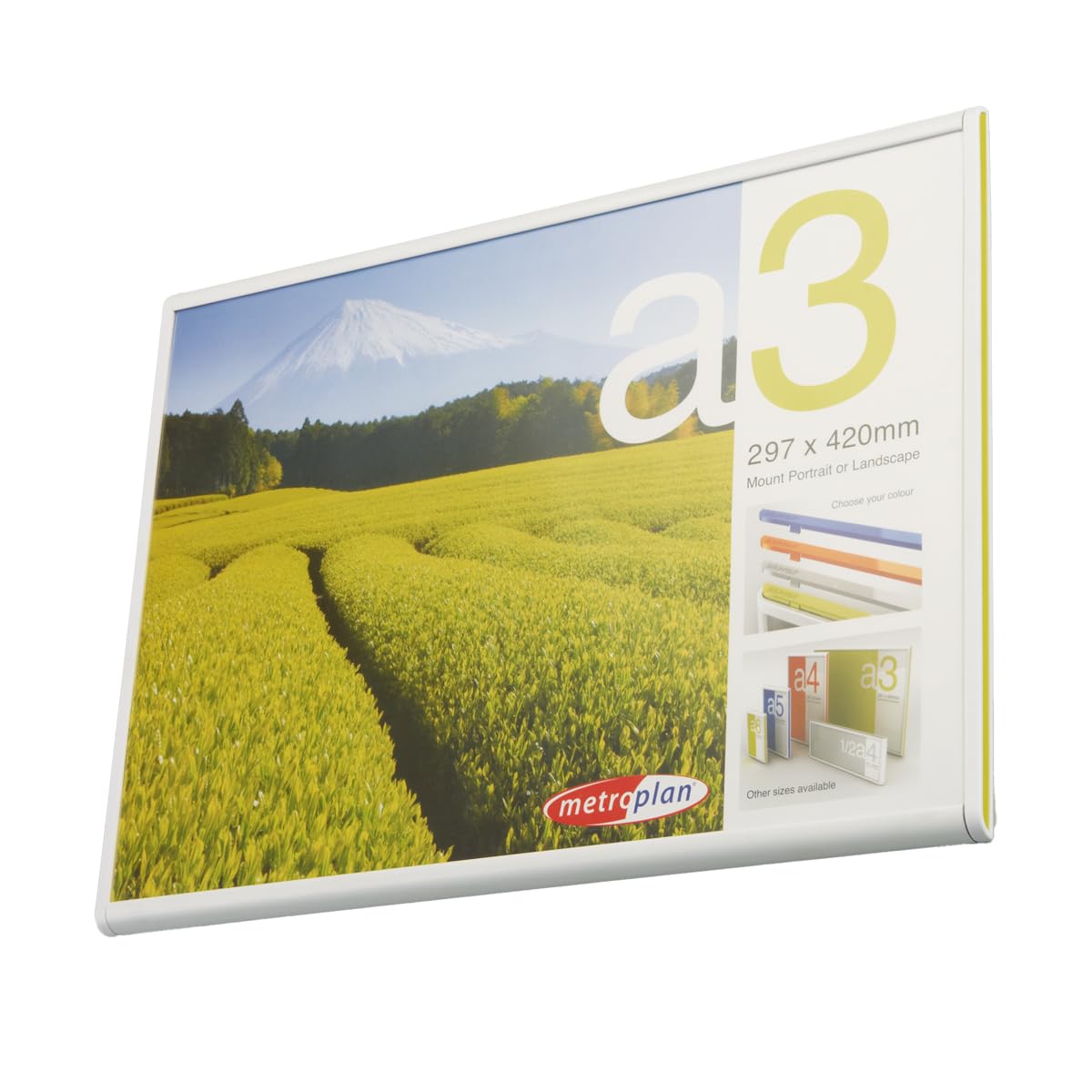 Interior Office Signage A3 Poster Frame, Multicoloured