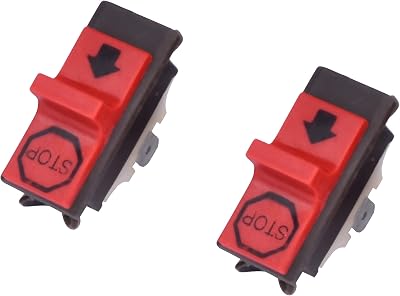 2 Pieces On-Off Kill Stop Switch for Husqvarna 362 365 371 372 372xp Chainsaw