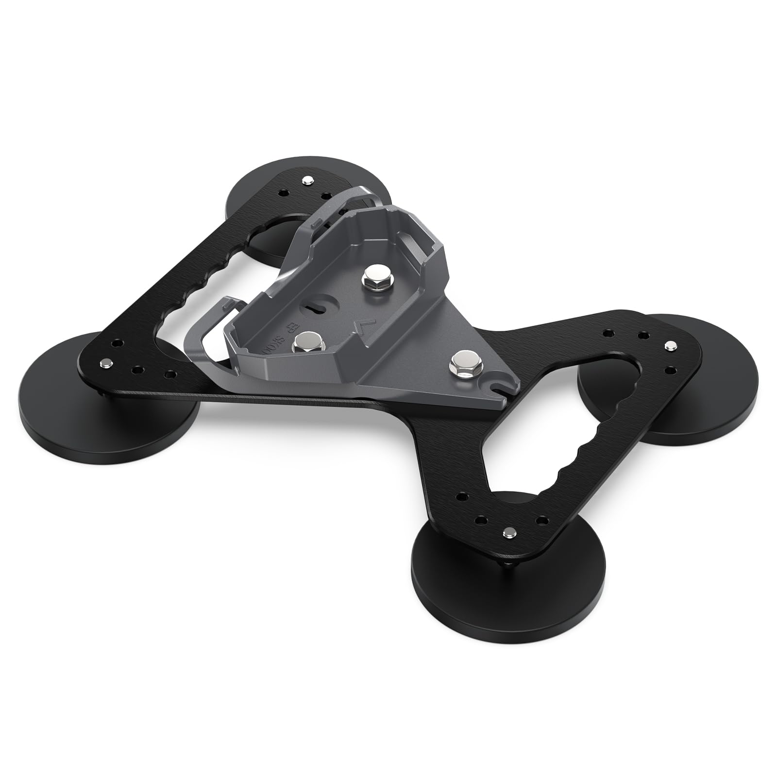 Starlink Mini supporto magnetico, mini supporto Starlink in alluminio con basi magnetiche resistenti da 145 kg, kit di montaggio a sgancio rapido e bloccabile, mini accessori Starlink di alta qualità